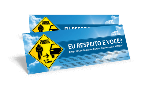 Imã Automotivo adesivado